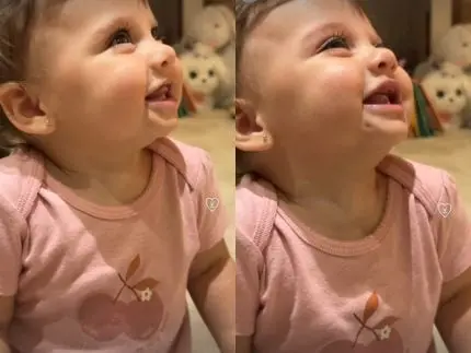 Alerta fofura: Filha caçula de Neymar, Helena, encanta internautas em novo vídeo