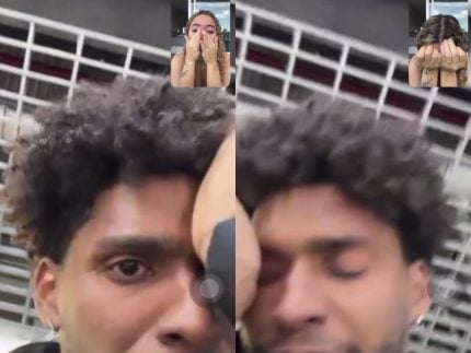 convocado-por-ancelotti-para-a-selecao,-hugo-souza-vai-as-lagrimas-com-a-namorada