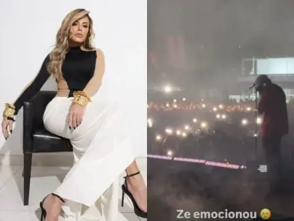 Poliana manda recado para Zé Felipe após ele chorar durante show em Portugal