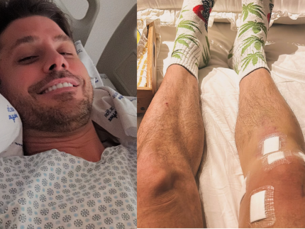 Dado Dolabella faz cirurgia no joelho para tratar lesão: “Depois de 17 anos”