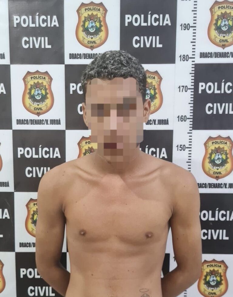 Em ação conjunta das polícias Civil e Militar, acusado de homicídio em Cruzeiro do Sul é preso