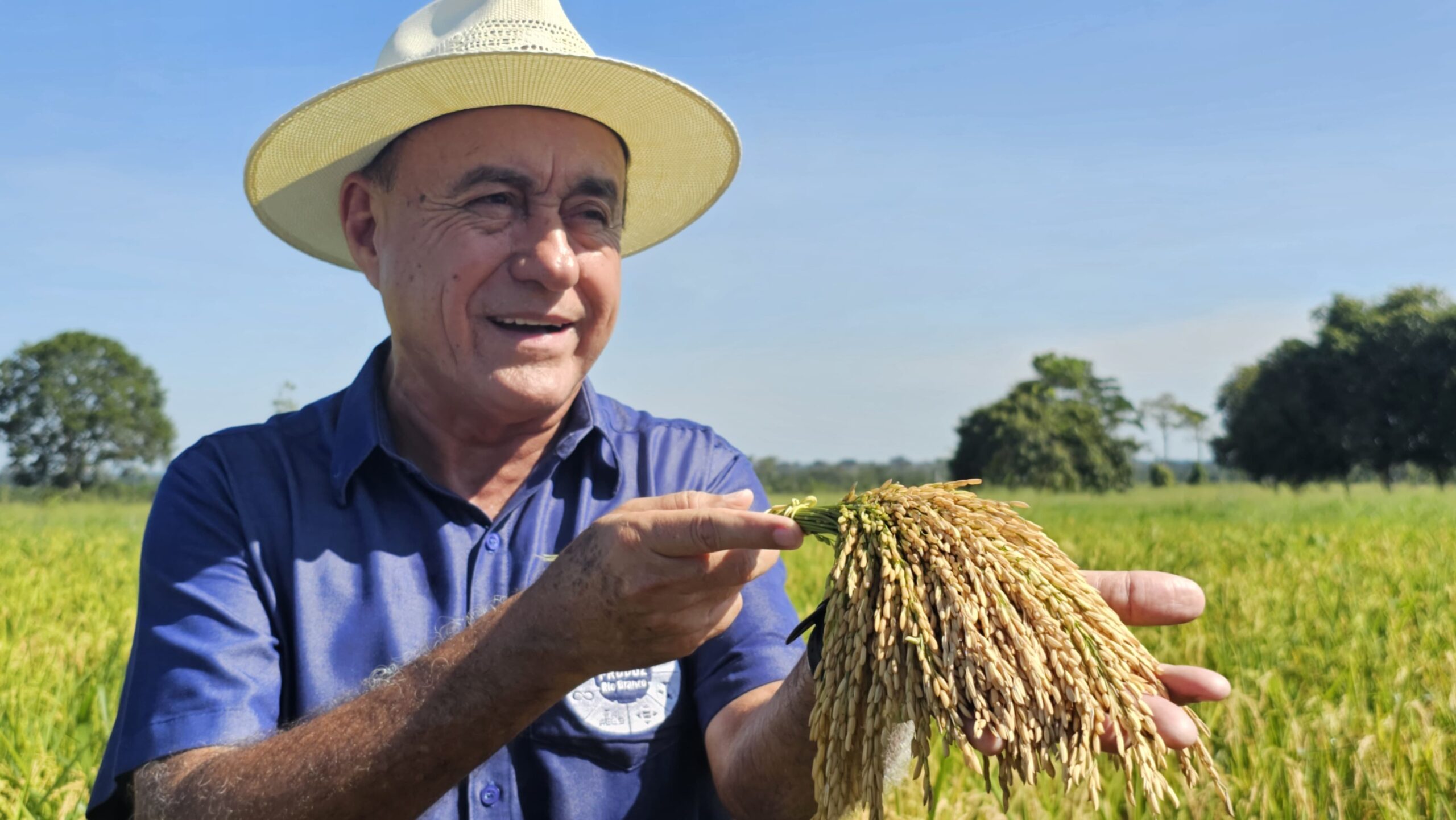 Bocalom apresenta resultados de projeto de produção de sementes de arroz em Rio Branco