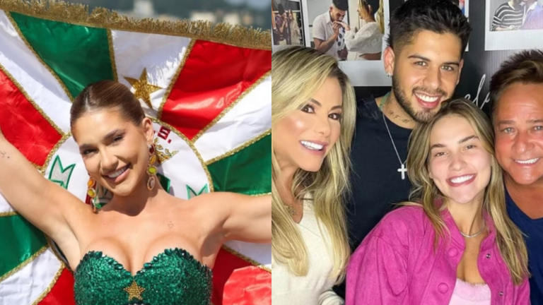 Família de Zé Felipe teria se incomodado com Virginia Fonseca como Rainha de Bateria