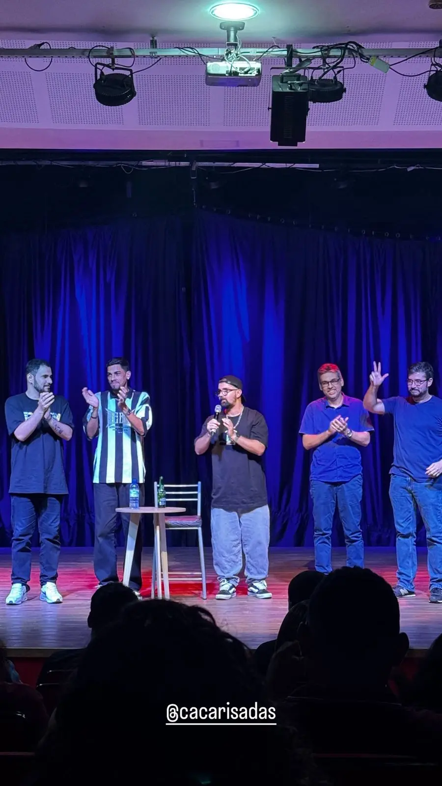 Grupo Caça Risadas comemora 7 anos de stand-up com show especial neste sábado no Hélio Melo