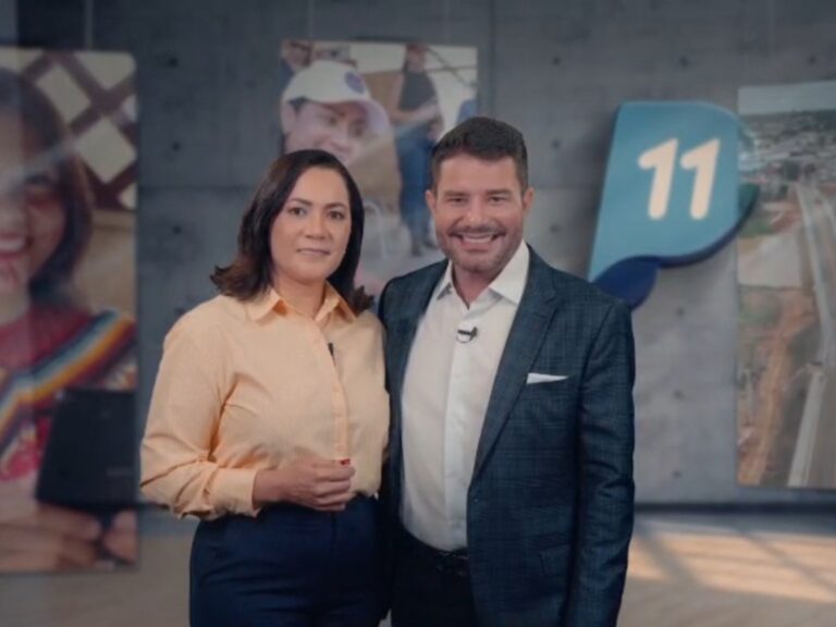 “Eu confio na Mailza”, diz Gladson ao abraçar vice-governadora em propaganda na TV