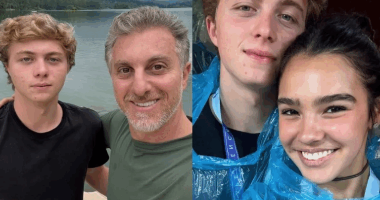 Luciano Huck compartilha pronunciamento de Angélica sobre polêmica com nora