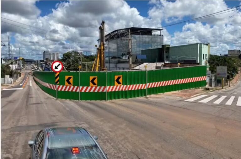 Obras do Viaduto da Avenida Ceará alteram trânsito a partir desta segunda-feira; saiba as mudanças
