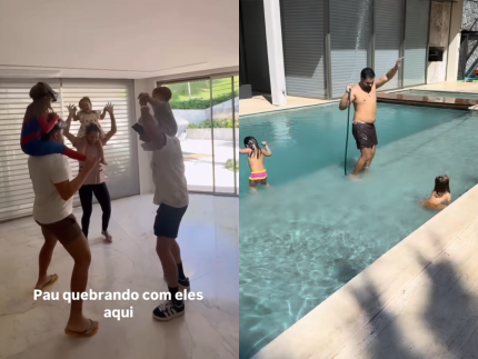 apos-suposto-desentendimento,-ze-felipe-se-diverte-com-os-filhos-ao-lado-de-lucas-guedez