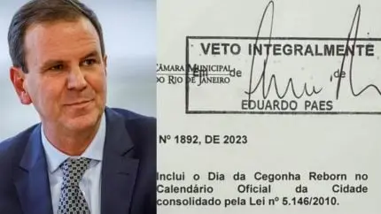 Prefeito do Rio veta projeto que criaria o “Dia da Cegonha Reborn” na cidade