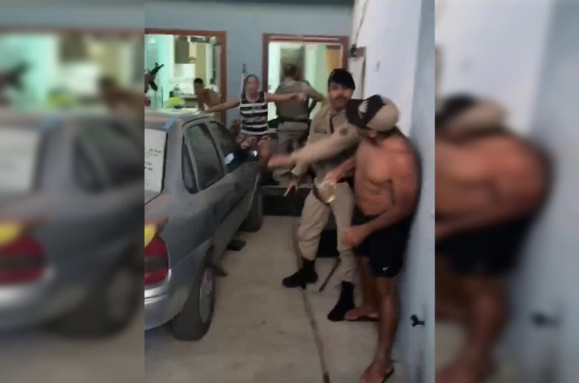 treta-por-som-alto-tem-tiro,-porrada-e-pm-apagado-com-caneca-de-chope