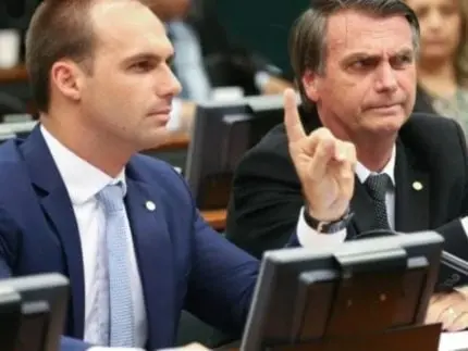 Partido Liberal considera colocar Eduardo Bolsonaro em pesquisa para próximas eleições