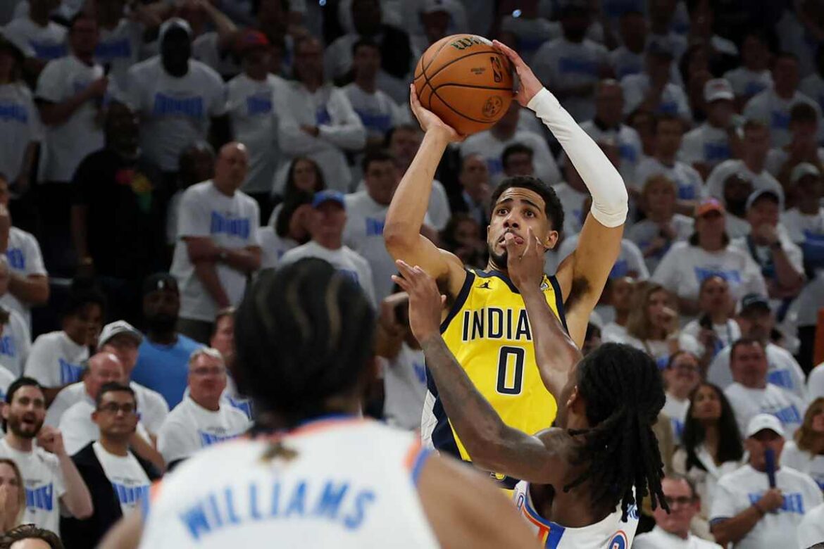 haliburton-decide-e-pacers-batem-thunder-no-jogo-1-das-finais-da-nba