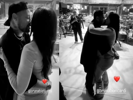 Neymar surge em clima de romance com Bruna Biancardi na reta final da gravidez
