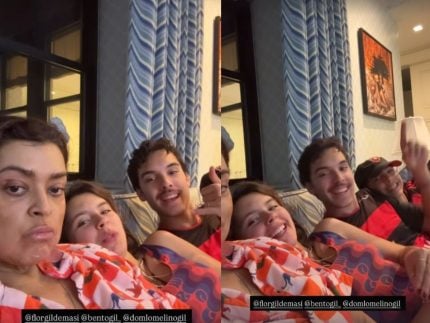 nos-estados-unidos,-preta-gil-compartilha-momento-de-descontracao-com-sobrinhos