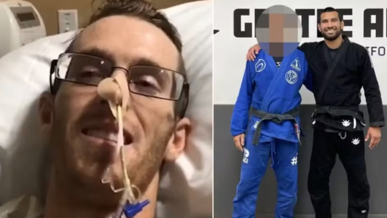 Homem fica tetraplégico após golpe mal feito na aula de jiu-jitsu