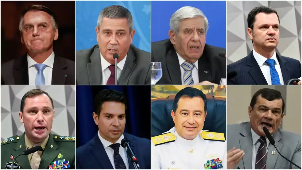 Trama golpista: STF ouvirá Bolsonaro e outros 7 réus em ação penal