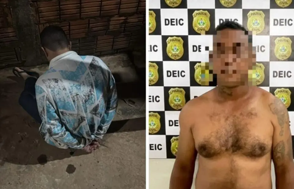 Presos dois suspeitos de homicídios brutais na capital; um deles matou pai na frente da filha de 2 anos