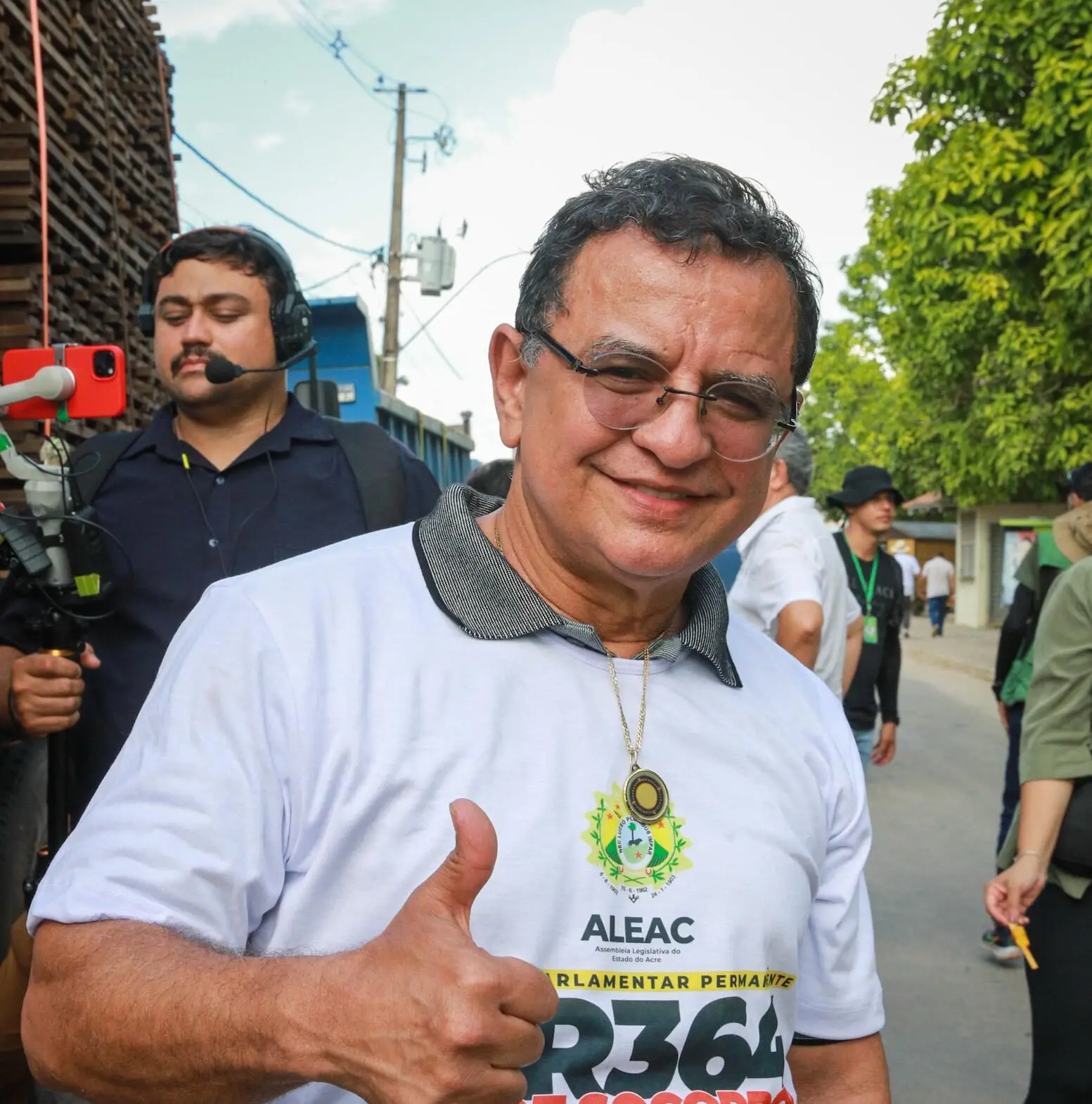 Gonzaga diz que a BR-364 é a espinha dorsal do Acre e pede trabalho de recuperação eficiente