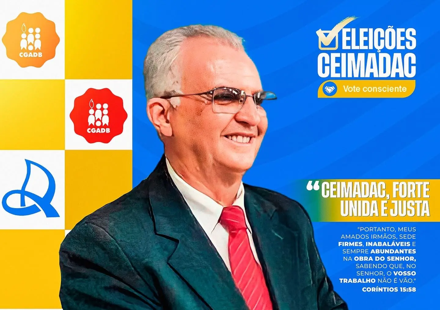 Pastor Celso Gregório disputa presidência da Ceimadac, maior convenção das Assembleias de Deus no Acre