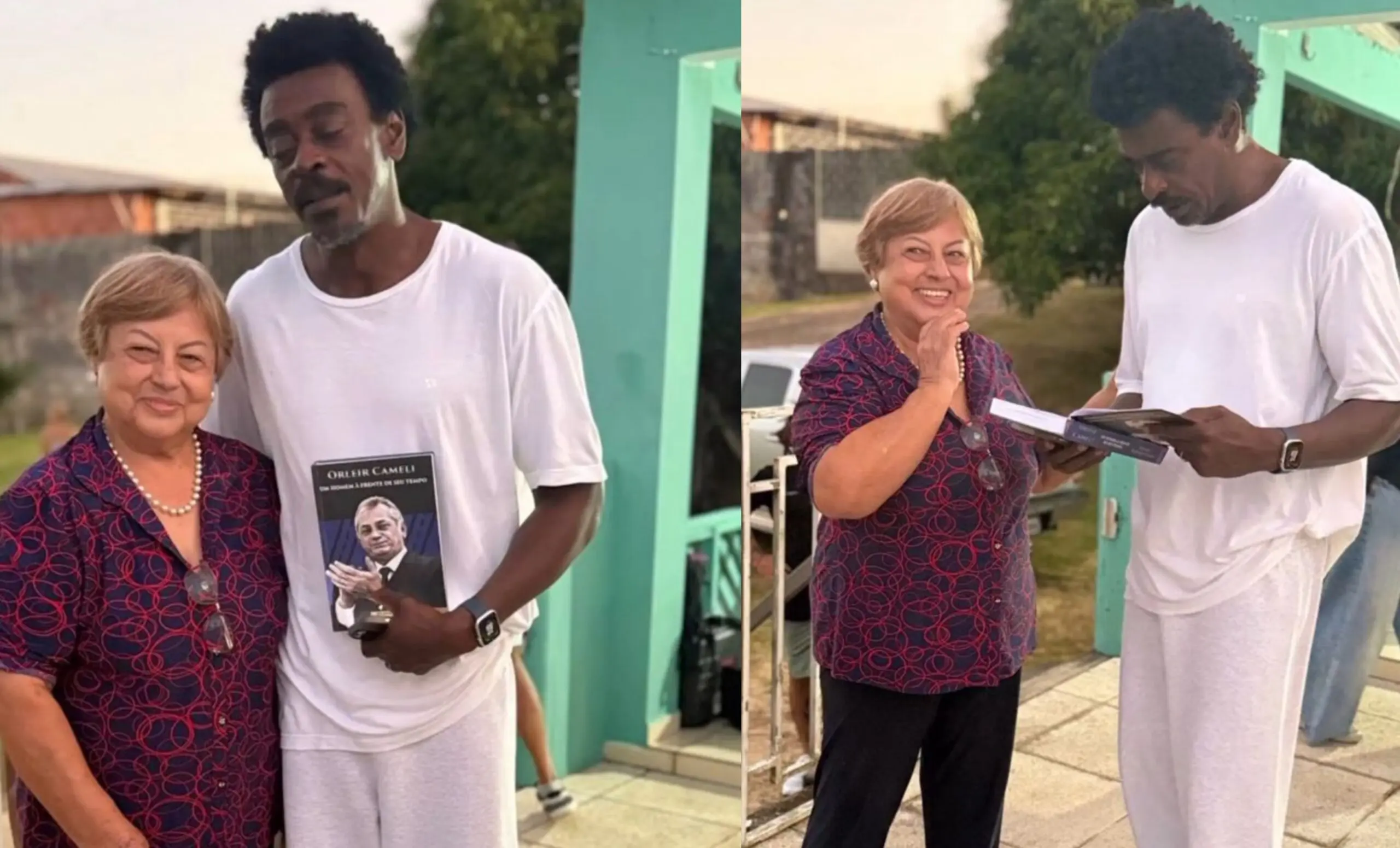 Seu Jorge usa casa do ex-governador Orleir Cameli para gravar cenas do filme Geni e o Zepelim