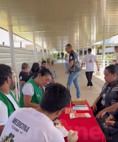 Ação para doação de sangue na Uninorte oferece atendimento médico e jurídico para a população
