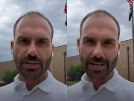 Após apoio de Trump ao pai, Eduardo Bolsonaro promete: “Não será a única novidade”
