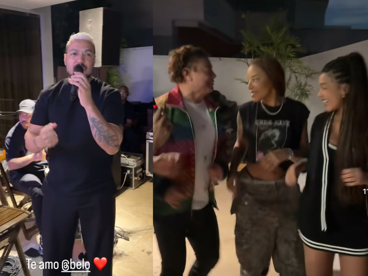 Ludmilla revela que terá Belo como vizinho: “Mora de frente para a minha casa nova”