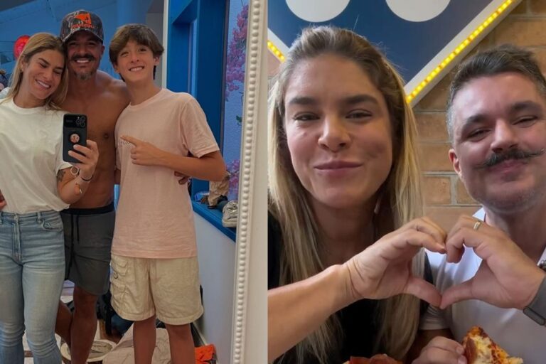 Priscila Fantin sobre relação do filho com marido dela: “Pedia um pai”