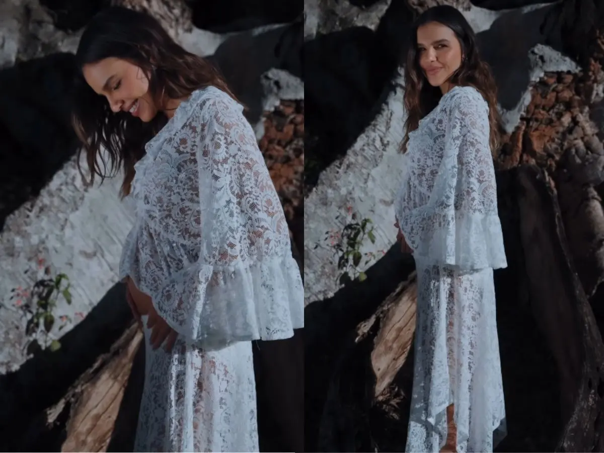 Grávida de 16 semanas, Mariana Rios revela que realiza 1 ultrassom por semana