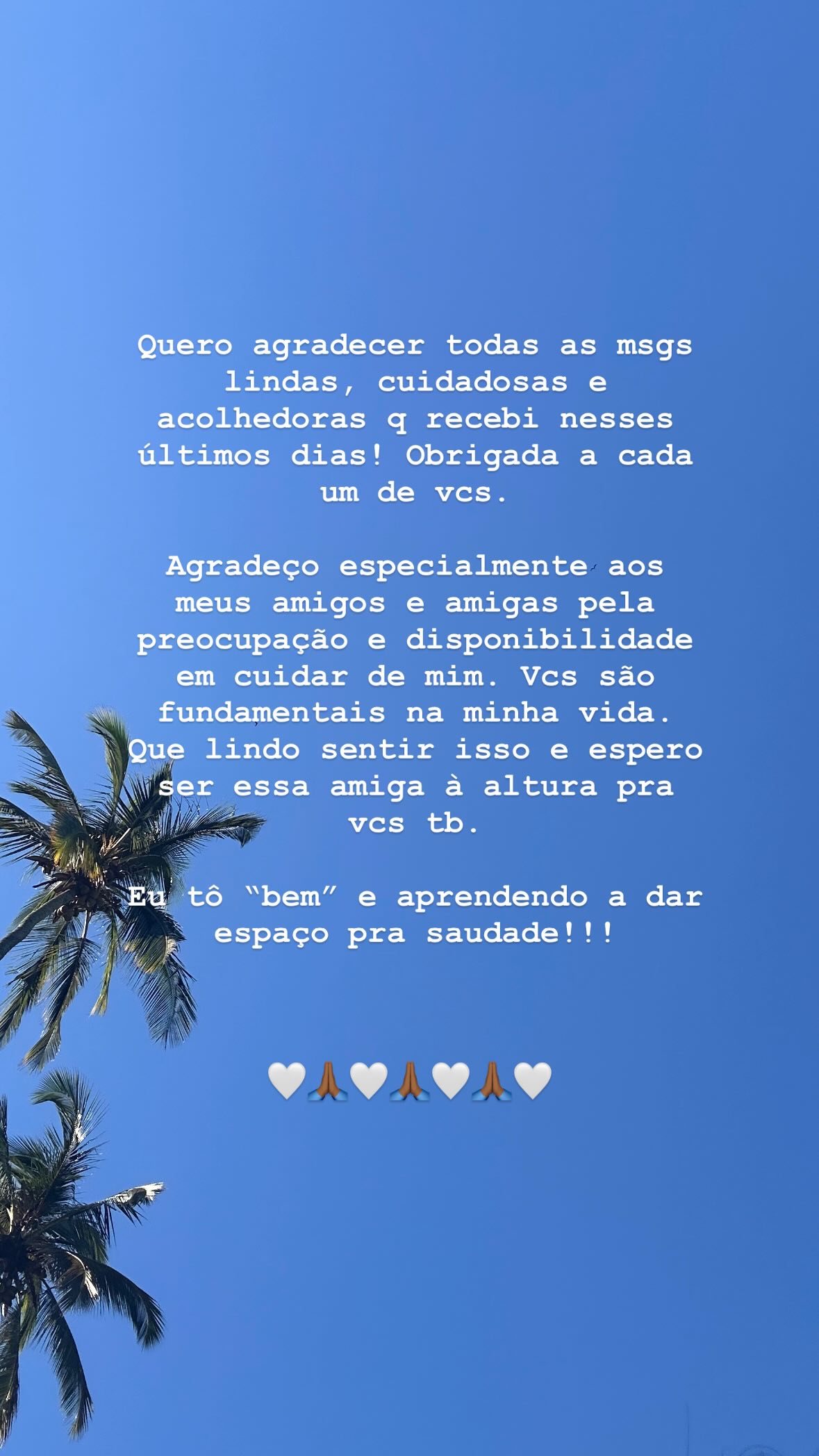 “Aprendendo a dar espaço para a saudade”: Bela Gil fala sobre luto após morte de Preta Gil