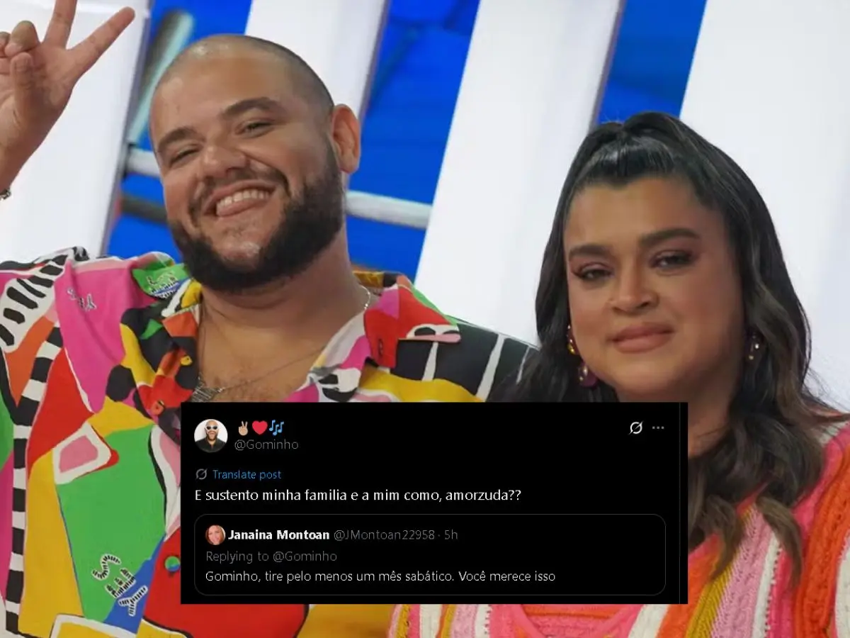 Em luto por Preta Gil, Gominho dá resposta afiada após sugestão de período sabático