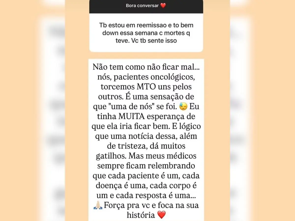 Fabiana Justus desabafa sobre “gatilhos” após a morte de Preta Gil