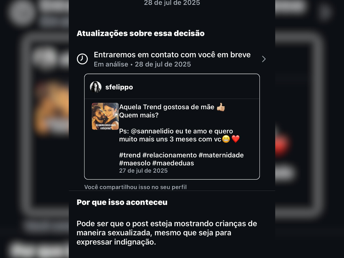 Samara Felippo é punida por suposta “nudez infantil” e protesta: “Que loucura”