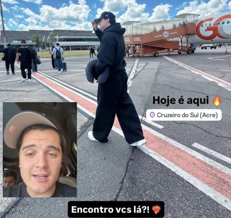 Eric Land chega a Cruzeiro do Sul e promete grande show na Expoacre Juruá: “Se prepara, menino”