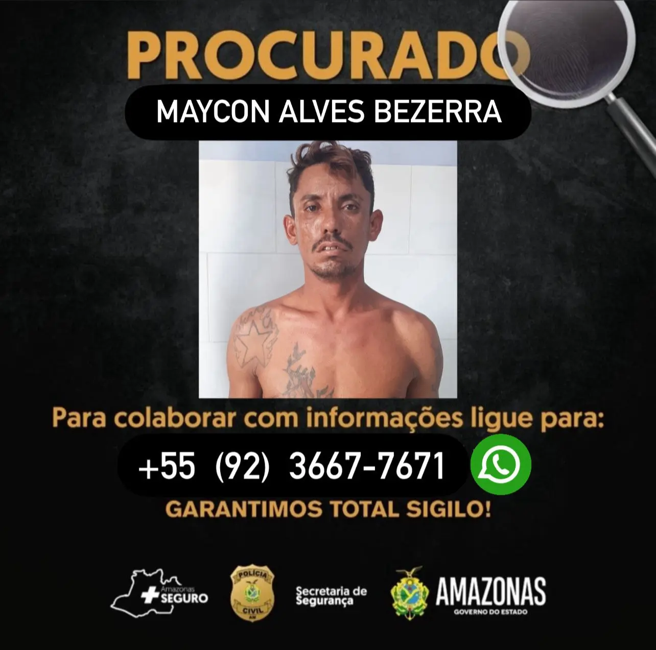 Foragido do Amazonas é capturado pela PM no interior do Acre
