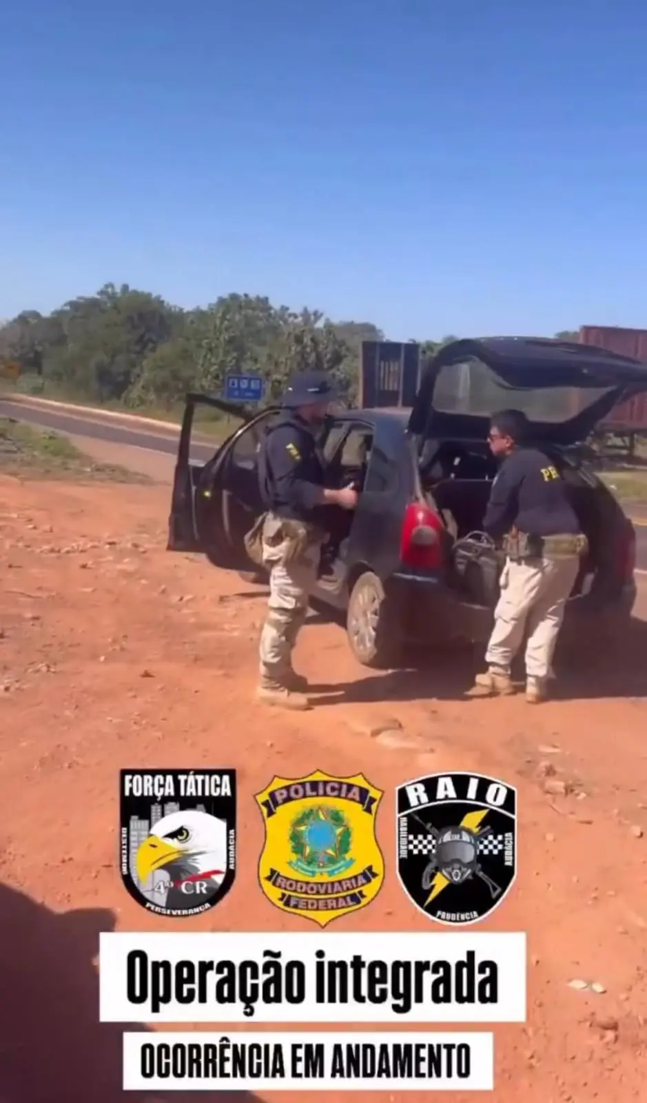 Carro que saiu do Acre com ‘supermaconha’ é apreendido pela PRF após perseguição no MT
