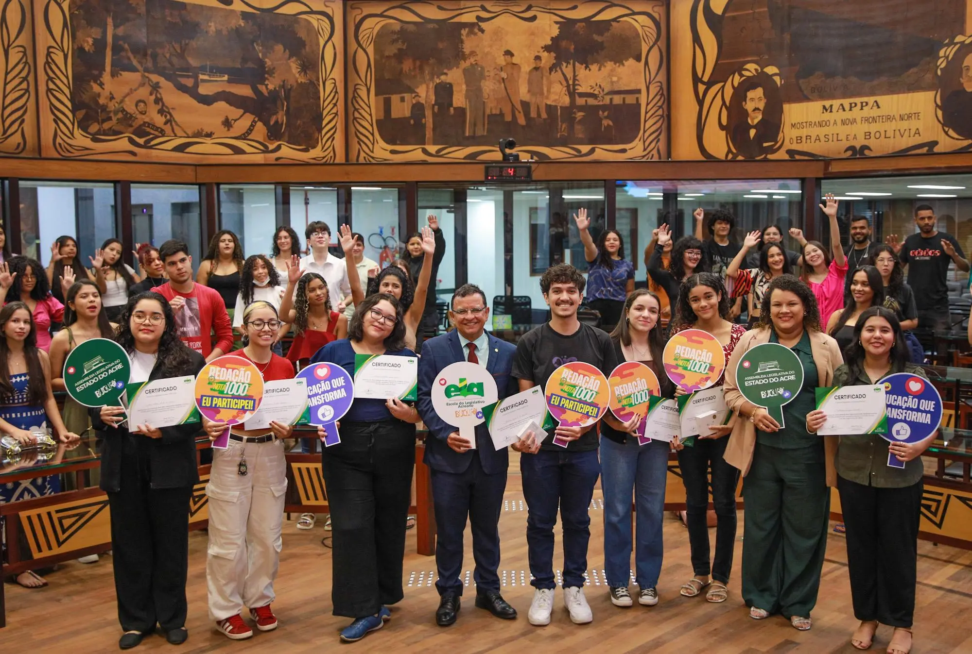 Encerramento do projeto “Redação Nota 1000” marca transição para o EducaAleac