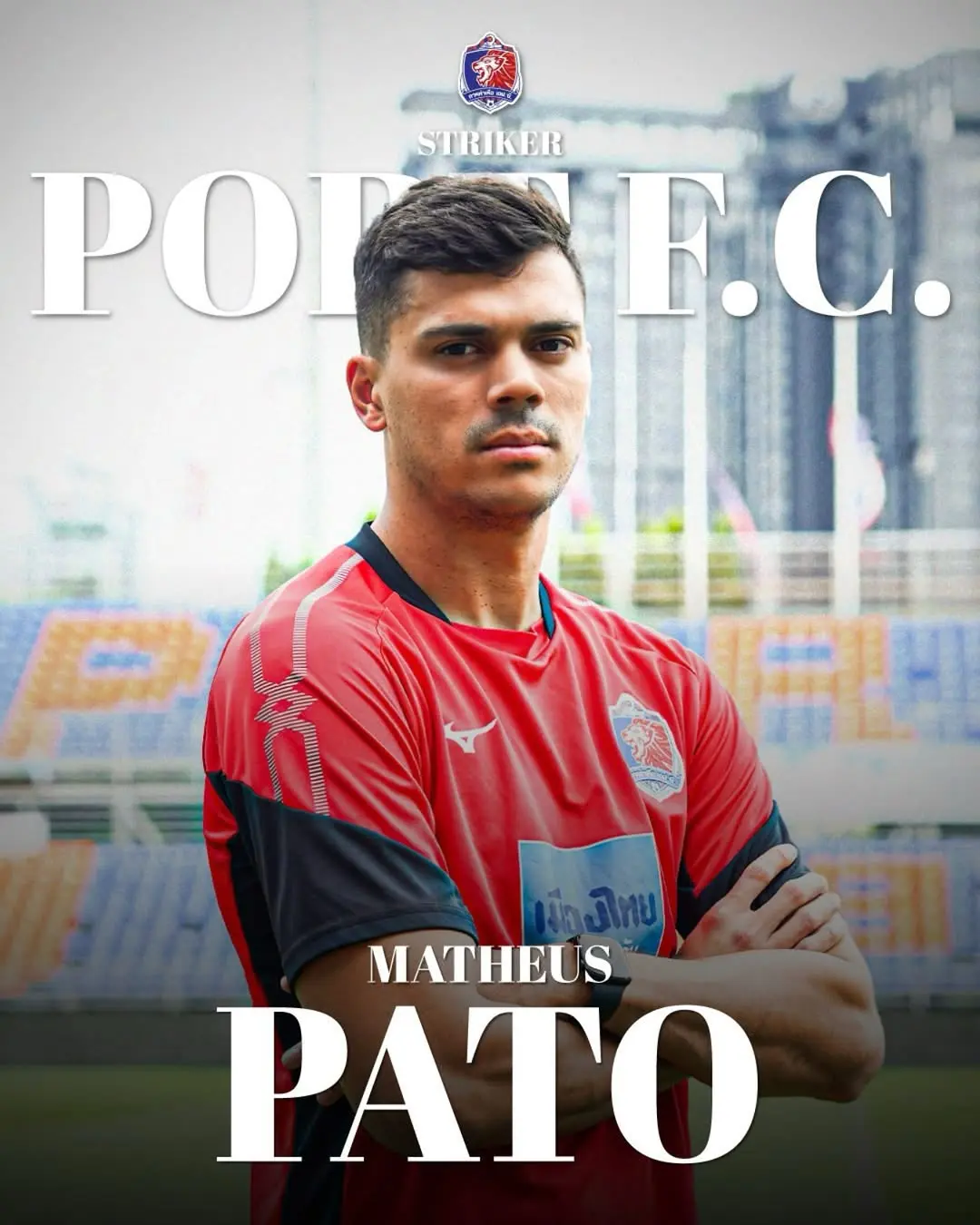 Jogador acreano Matheus Pato é anunciado em clube de futebol da primeira divisão na Tailândia