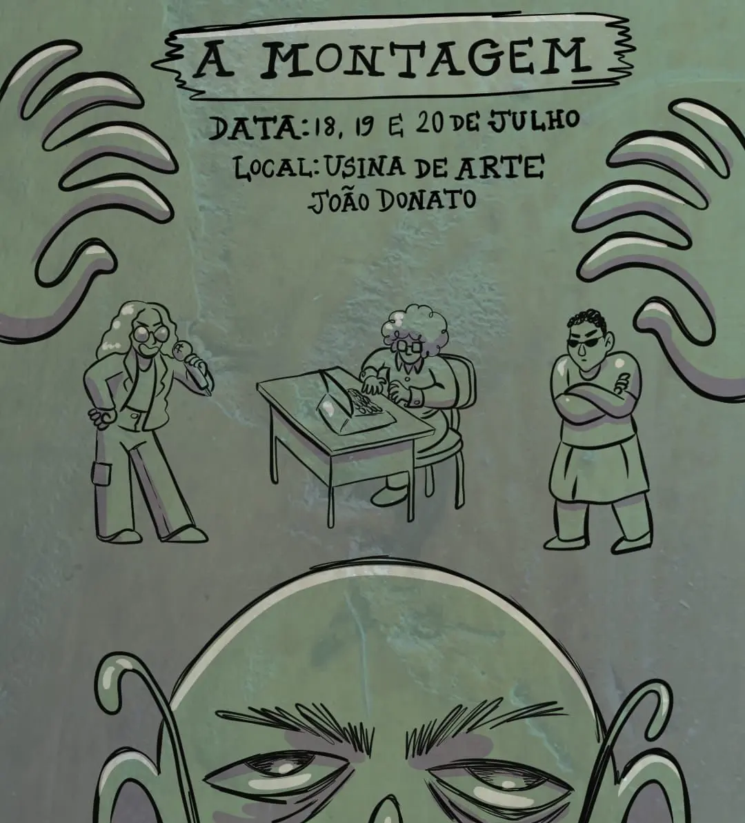 Espetáculo “A Montagem” estreia com crítica à alienação no trabalho e à obediência cega