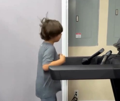 Aos 8 anos, filho de Gusttavo Lima viraliza com rotina fitness