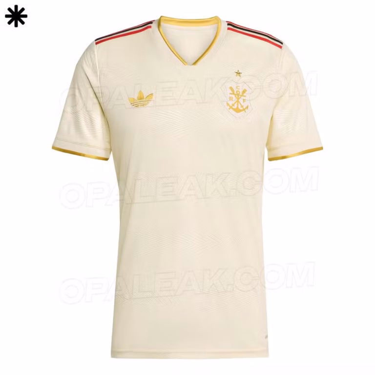 Exclusivo! Nova terceira camisa do Flamengo vaza nas redes sociais