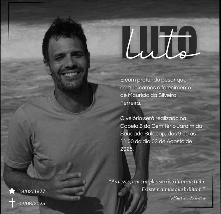 morre-o-ator-mauricio-silveira-aos-48-anos;-ele-estava-em-coma-apos-cirurgia