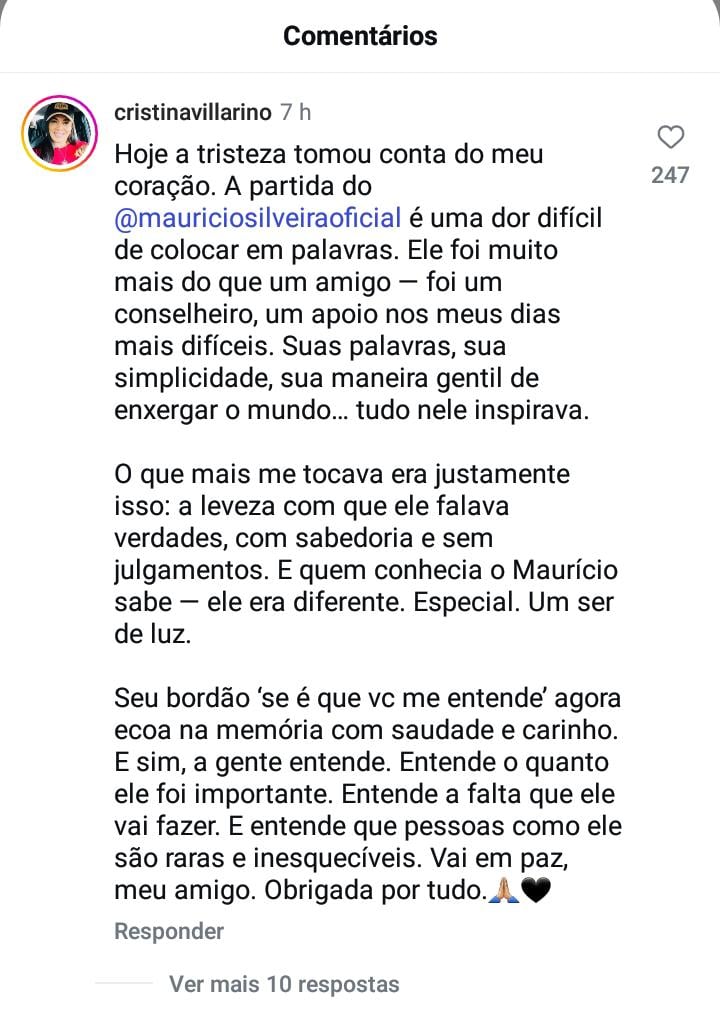 “tudo-nele-inspirava”,-diz-amiga-ao-se-despedir-do-ator-mauricio-silveira