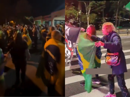 “o-brasil-vai-parar”:-apoiadores-de-bolsonaro-fazem-protesto-contra-prisao-domiciliar