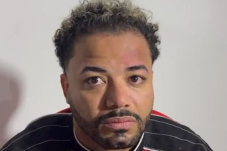 Vídeo: Hytalo Santos chega algemado à delegacia em São Paulo