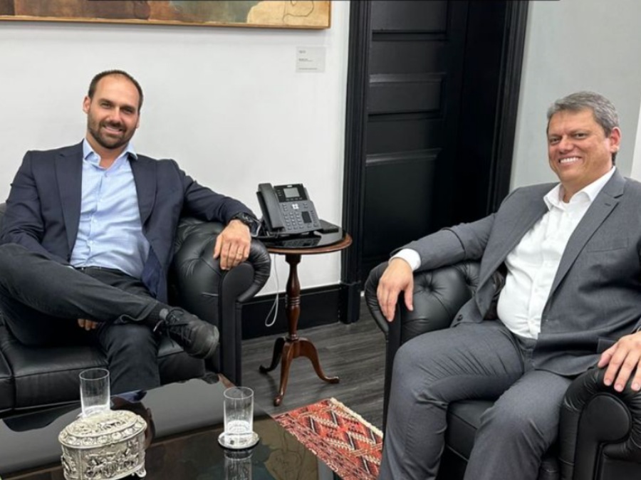 cargos-e-faria-lima-acirraram-racha-entre-eduardo-bolsonaro-e-tarcisio