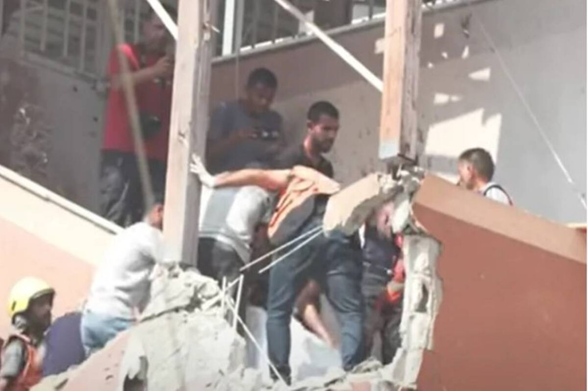 video:-veja-momento-em-que-missil-de-israel-atinge-jornalistas-em-gaza
