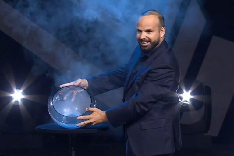 Uefa coloca mágico em sorteio da Liga Europa e gera revolta na web