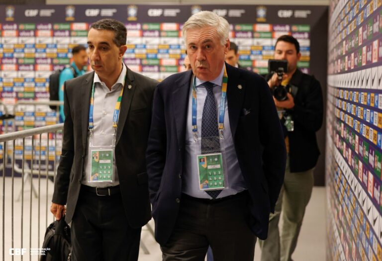 Ancelotti elogia categorias de base, Neymar e aponta rivais do Brasil