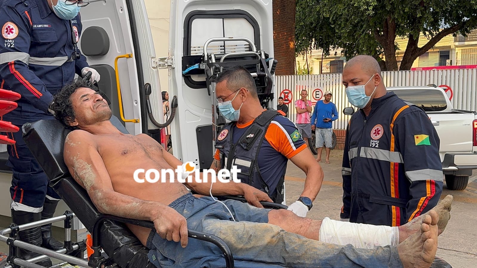 Pescador é ferido a tiros por membros de facção criminosa às margens do Rio Acre, em Rio Branco Pescador é ferido a tiros por membros de facção criminosa às margens do Rio Acre, em Rio Branco
